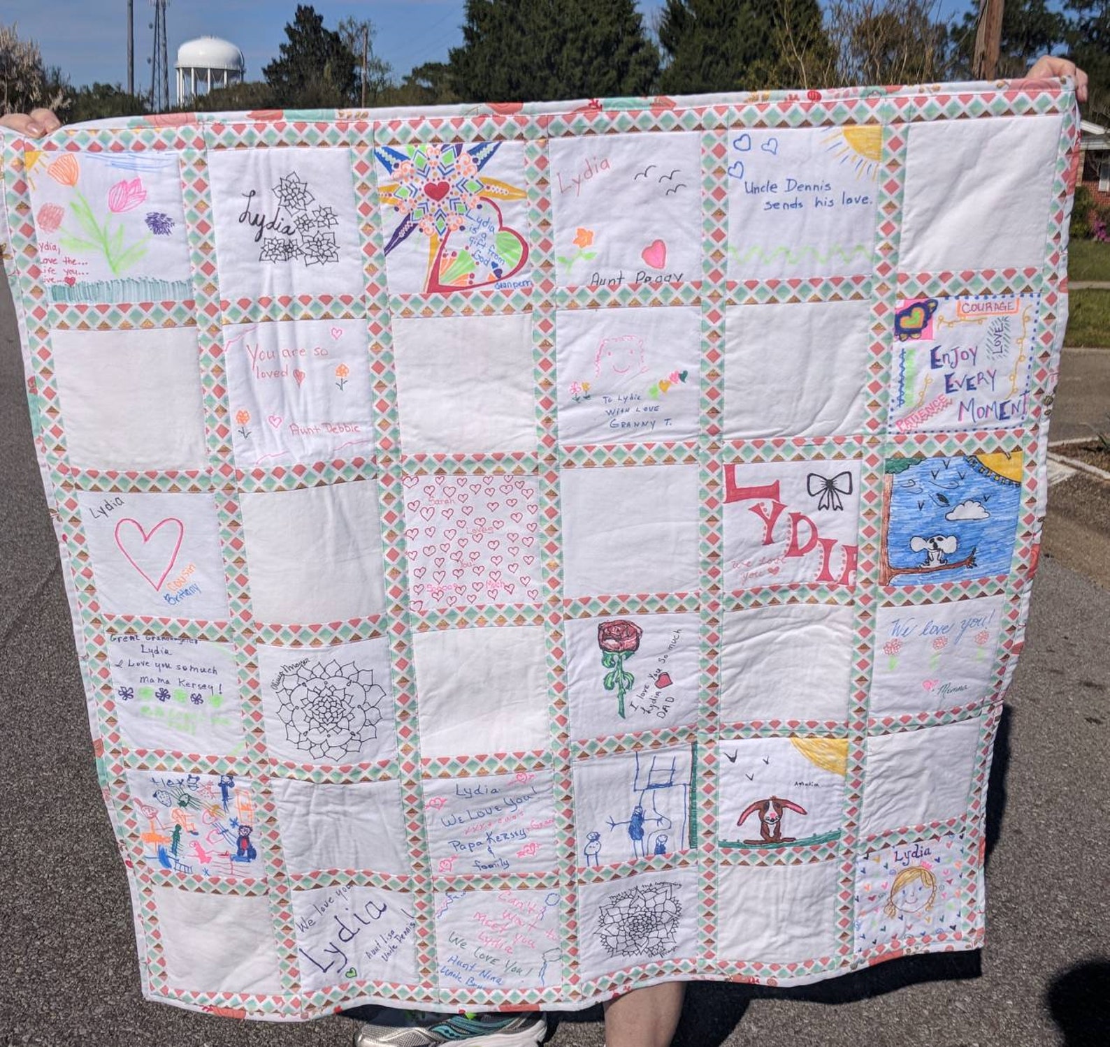 Activity Quilt Art Quilt baby shower teacher's gift Etsy