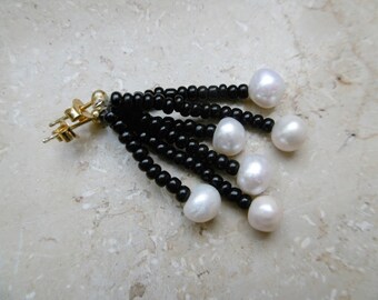 Pearl Earrings with Freshwater pearls