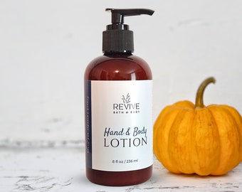 Pumpkin Scents | Hand and Body Lotion | Natural Moisturizing Lotion | Intensive Skin Hydration | Non-Greasy | Silky Smooth Texture