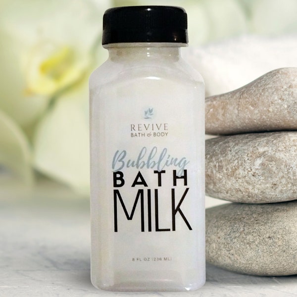 Earthy & Floral Scents | Bubble Bath with Moisturizing Oat Milk | Luxury Bath Milk | Lush Moisturizing Bubbles | Long Lasting Big Bubbles