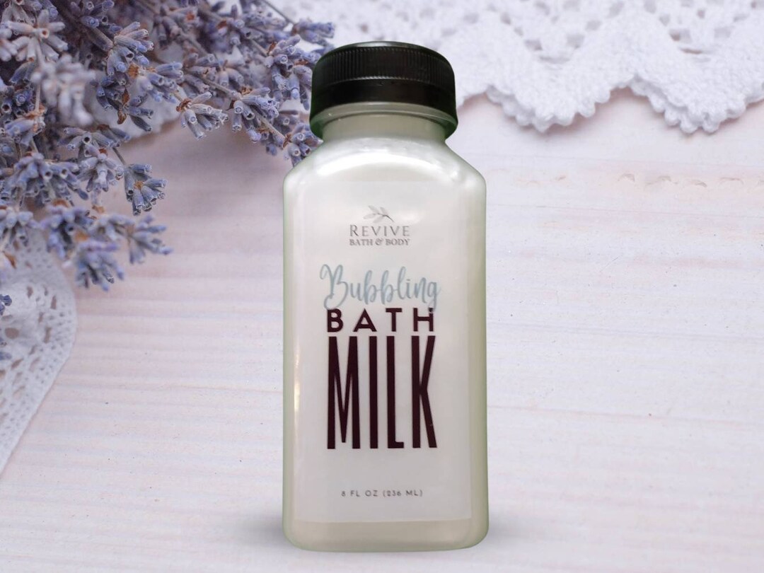 Lavender Vanilla Bubble Bath Milk Oat Milk Bubble Bath Etsy
