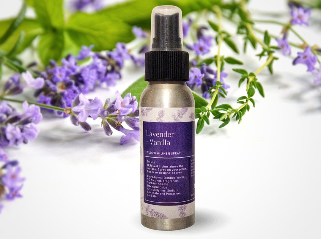 lavandula angustifolia lavender vanilla linen spray