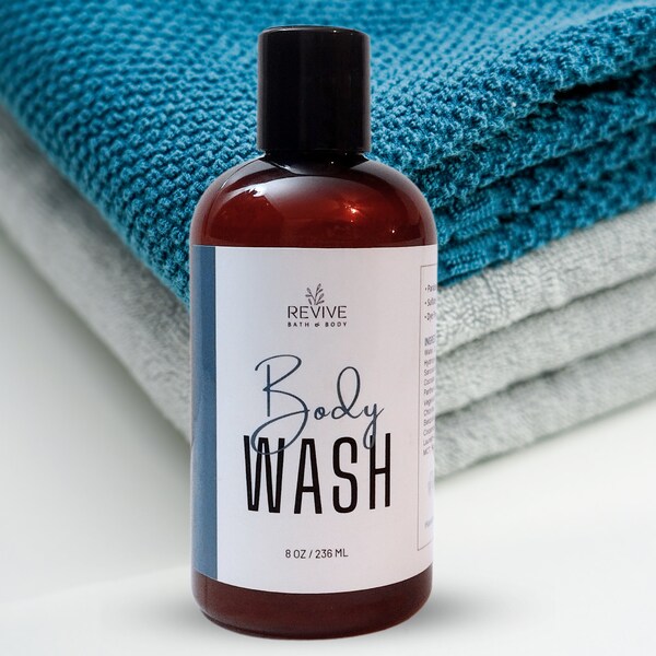 Men's Collection | Body Wash | Sulfate Free | Rich Lather | Refreshing Clean | Gentle Cleansing Formula | Shower Gel | Natural Skin Care