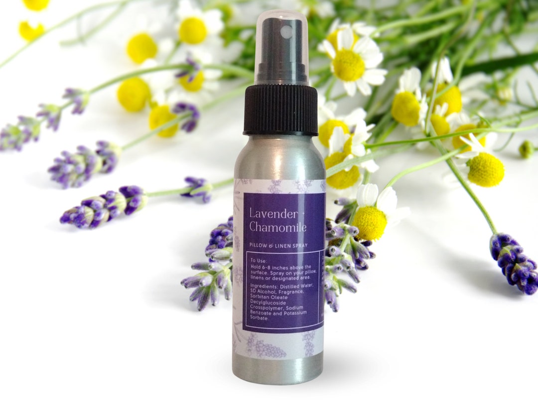 Lavender and Chamomile Pillow Spray, Sleep Spray, Pillow Mist Etsy