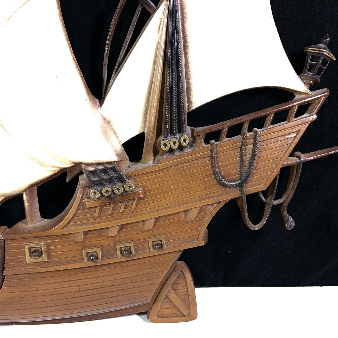 Pirate Ship Wall Art by Sexton LARGE 26 Vintage Metal Etsy
