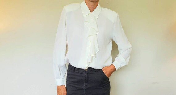 Vintage Victorian Blouse - victorian top - Size me