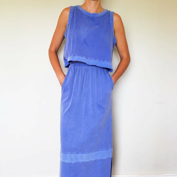 Vintage Purple Set Lounge Outfit - Vintage 2 Piec