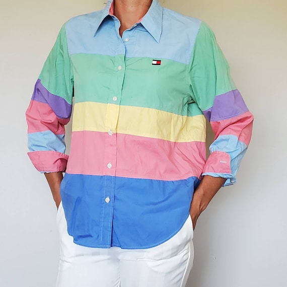 Vintage Tommy hilfiger shirt - vintage tommy hilfi