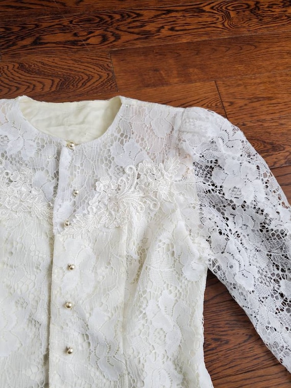 Vintage Victorian Blouse | Victorian Blouse | Size