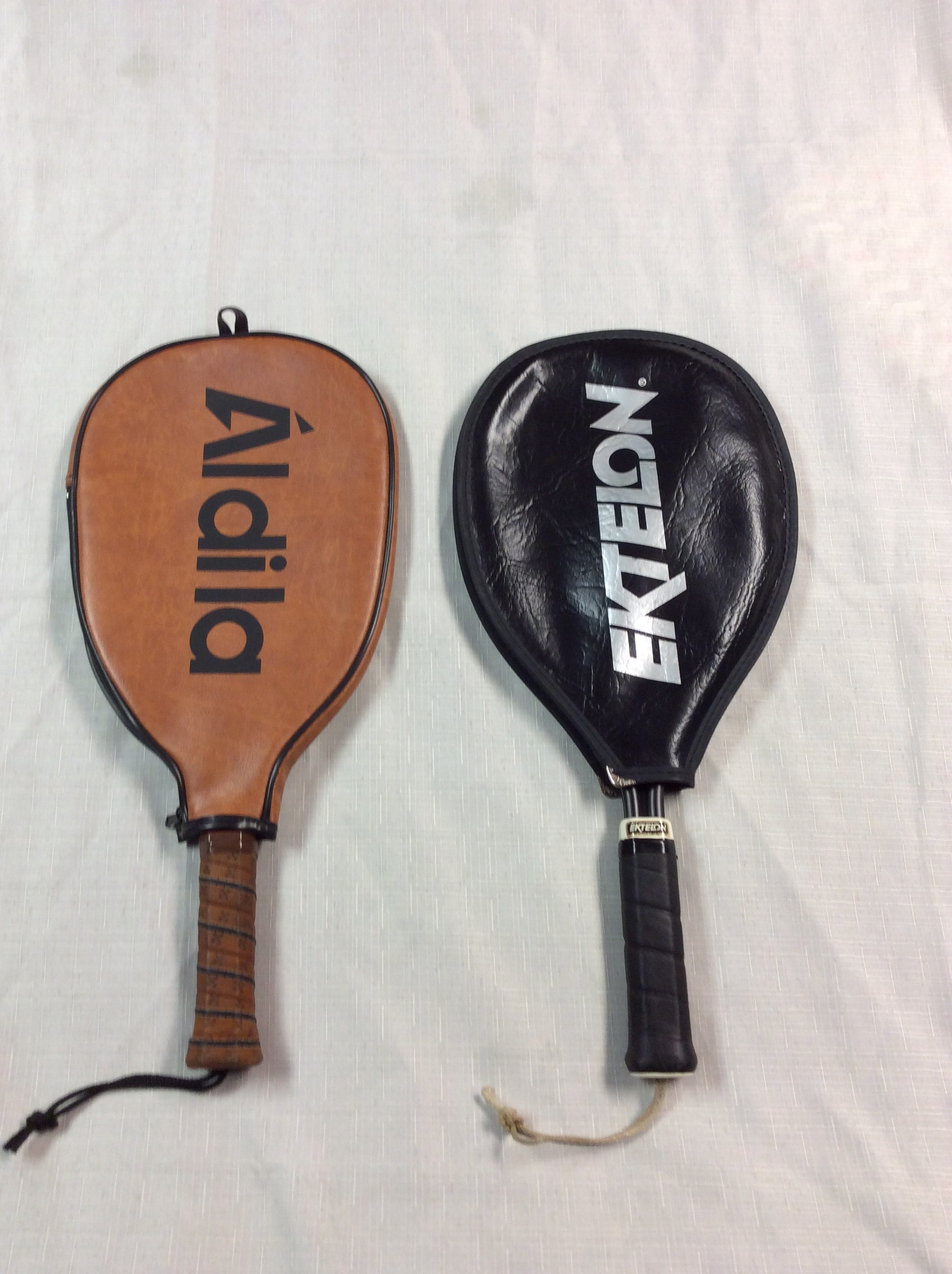 Vintage racquet ball racquets with covers Etsy