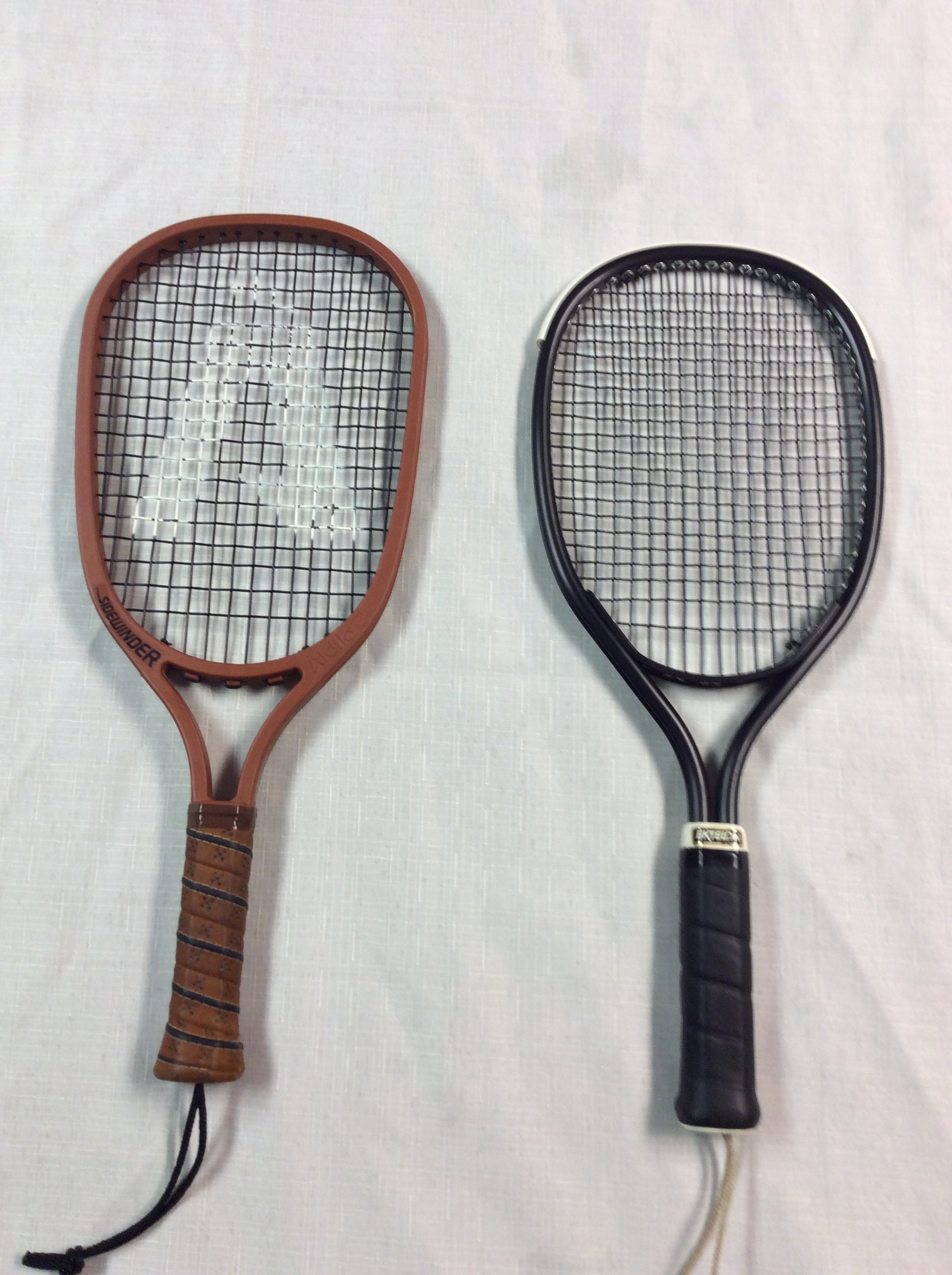 Vintage racquet ball racquets with covers Etsy