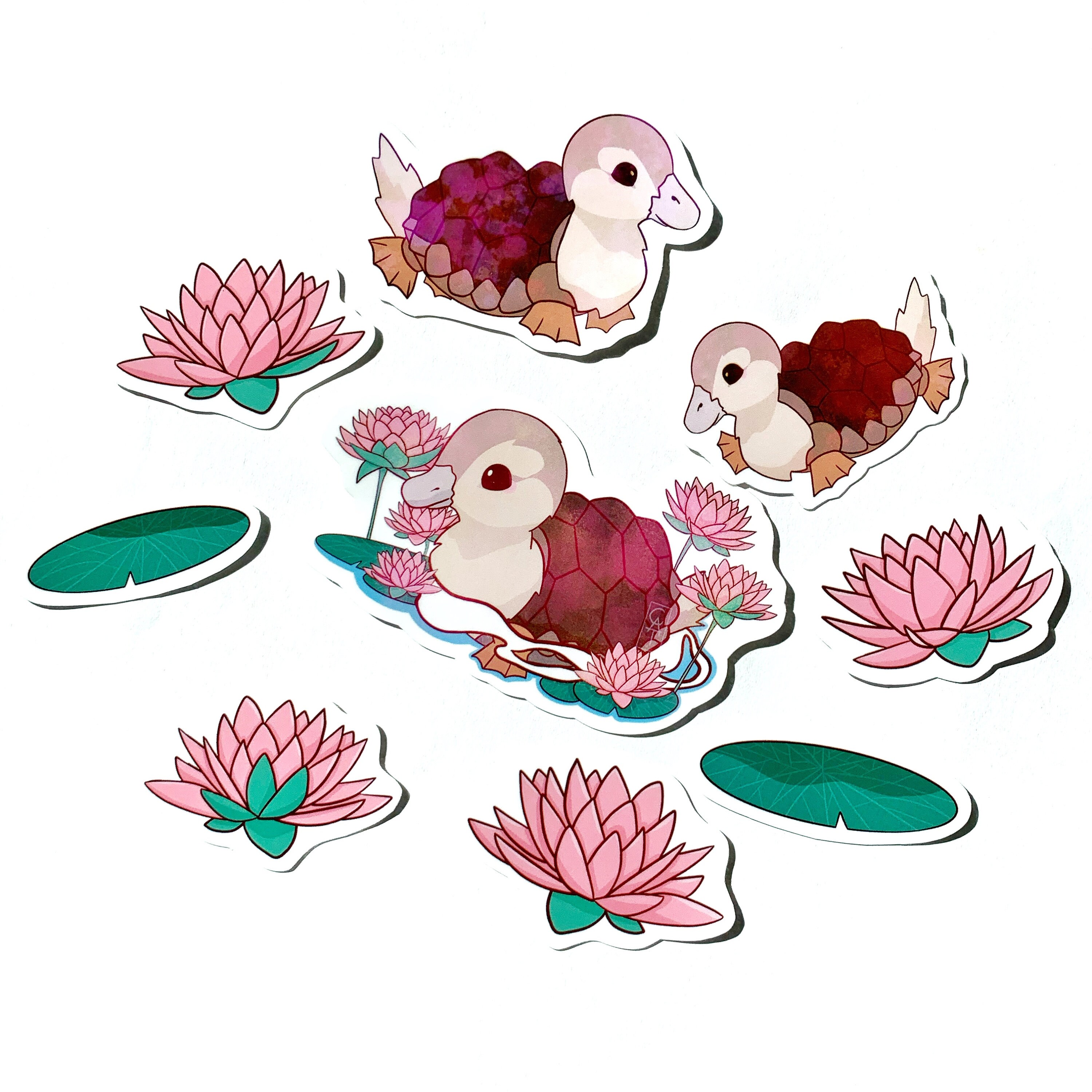 Avatar The Last Airbender Turtle Ducks Sticker Pack Water Resistant A…