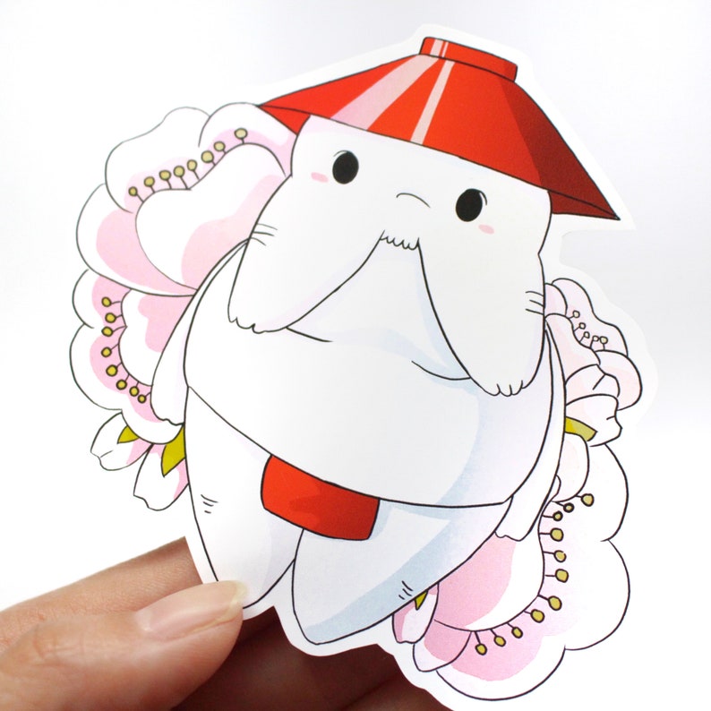 Waterproof Spirited Away Radish Spirit Sticker Anime Laptop Etsy