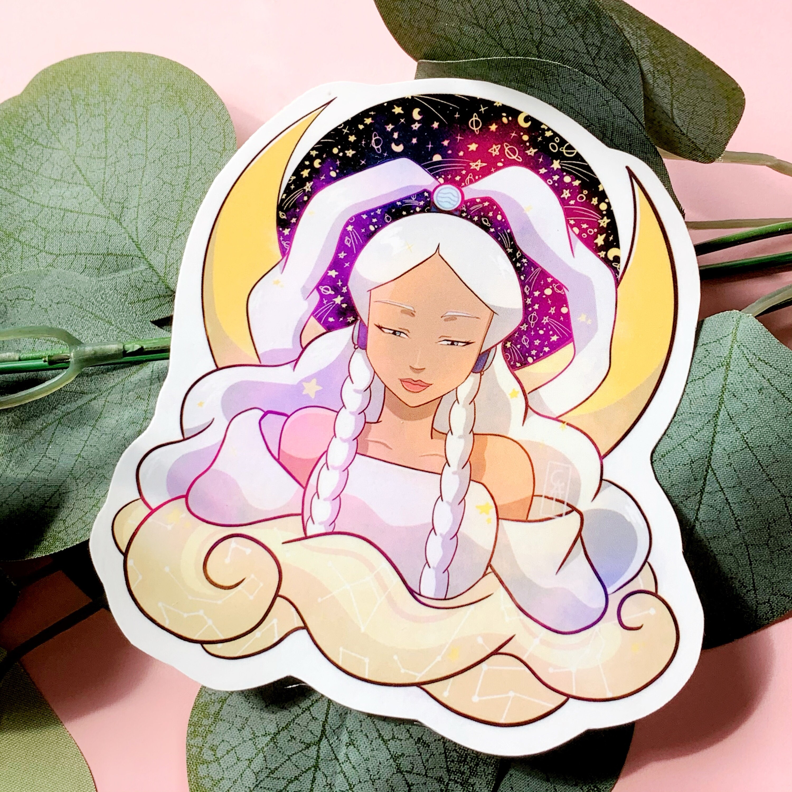 Avatar The Last Airbender Vinyl Car Sticke, Glossy Princess Yue Stick…
