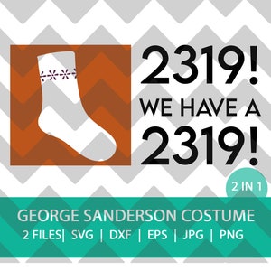 2319 George Kostüme Paket | SVG | DXF | PNG | Monster