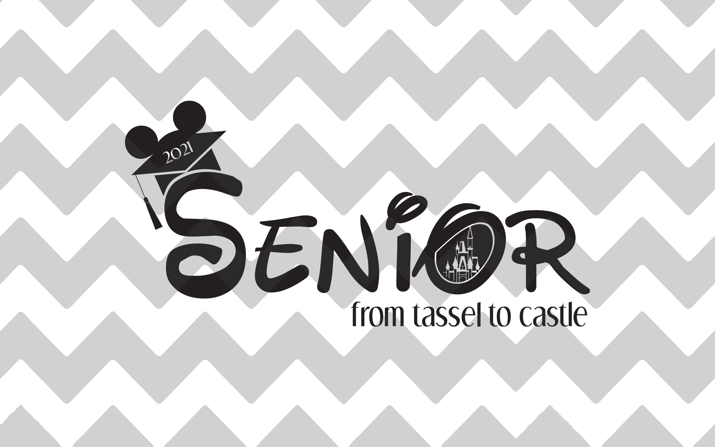 Disney Graduation Senior 2021 File Svg Dxf Eps Etsy