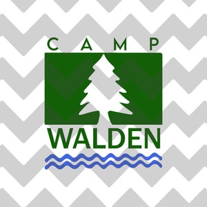 Elternfalle "Camp Walden" Shirt Logo PNG | SVG | JPG