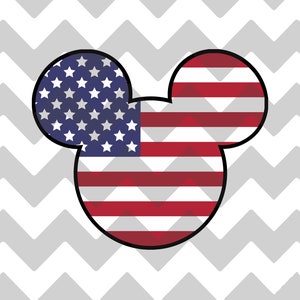 Drapeaux Epcot World Showcase Amérique | SVG | PNG | JPG | États-Unis