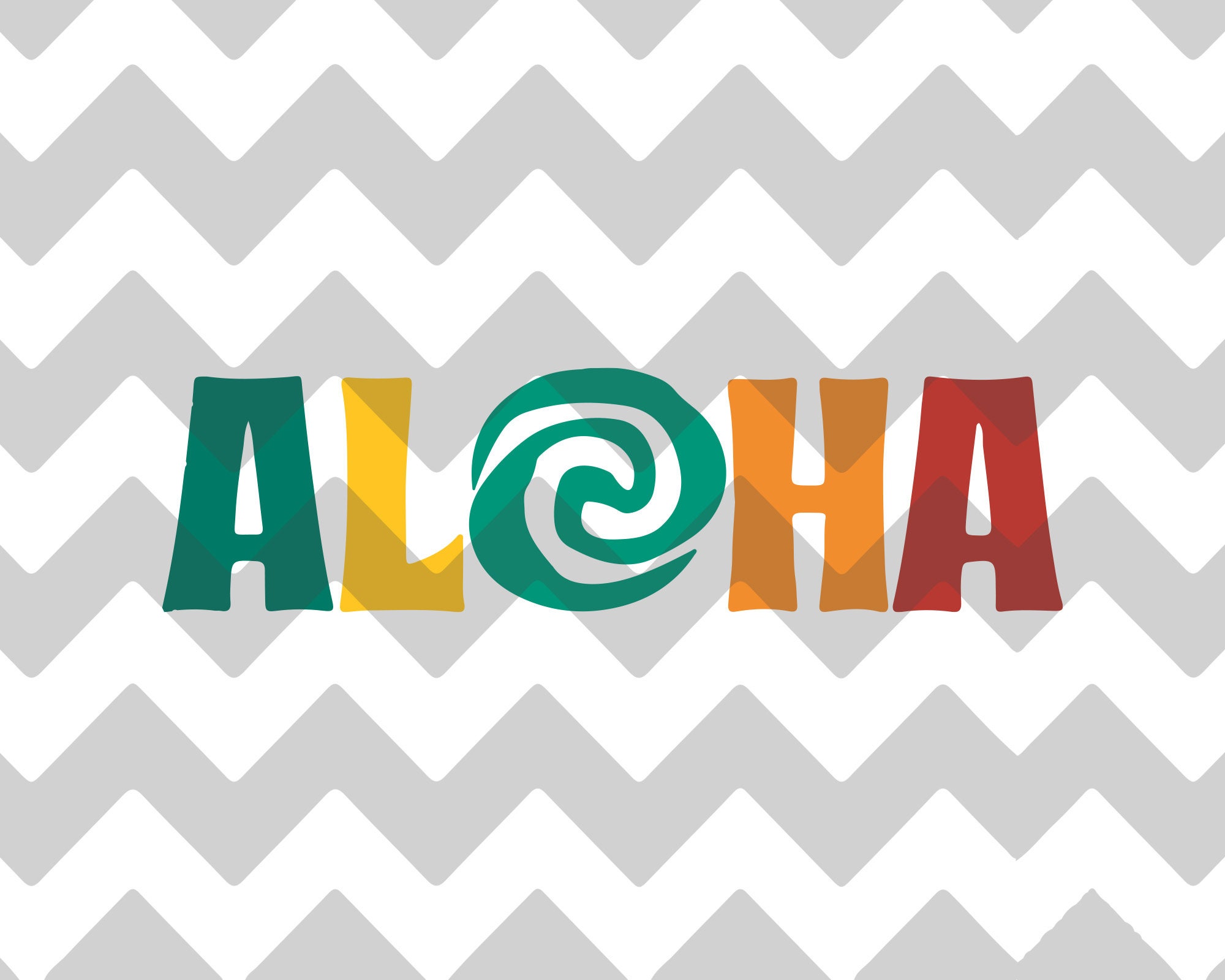 Aloha Moana Hawaii | SVG | DXF | PNG - Etsy