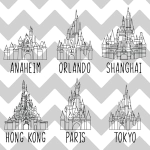Castle Pack Beauty and the Beast Castle SVG DXF PNG - Etsy