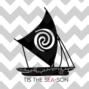 To jest sezon | Boże Narodzenie | Święta | Moana | SVG/DXF/PNG