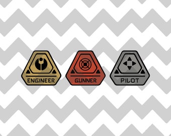 Contrabandistas ejecutan insignias inspiradas / Hollywood Studios / Batuu / SVG / DXF / EPS