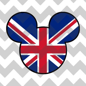 Verenigd Koninkrijk Epcot World Showcase-vlaggen | SVG | PNG | JPG |