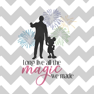Lang leve alle magie die we van Taylor Swift hebben gemaakt | SVG | DXF | Magisch Koninkrijk | Walt en Mickey