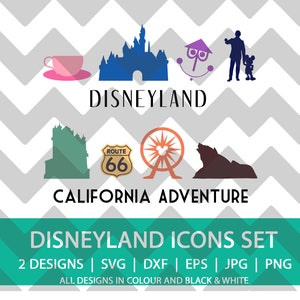 California Parks | SVG | DXF | EPS | California Adventure