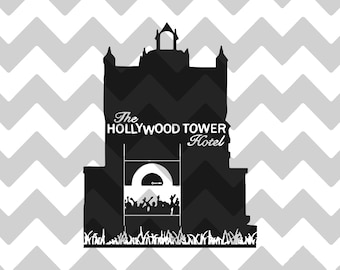 Tower of Terror SVG/PDF/PNG Hollywood Studios