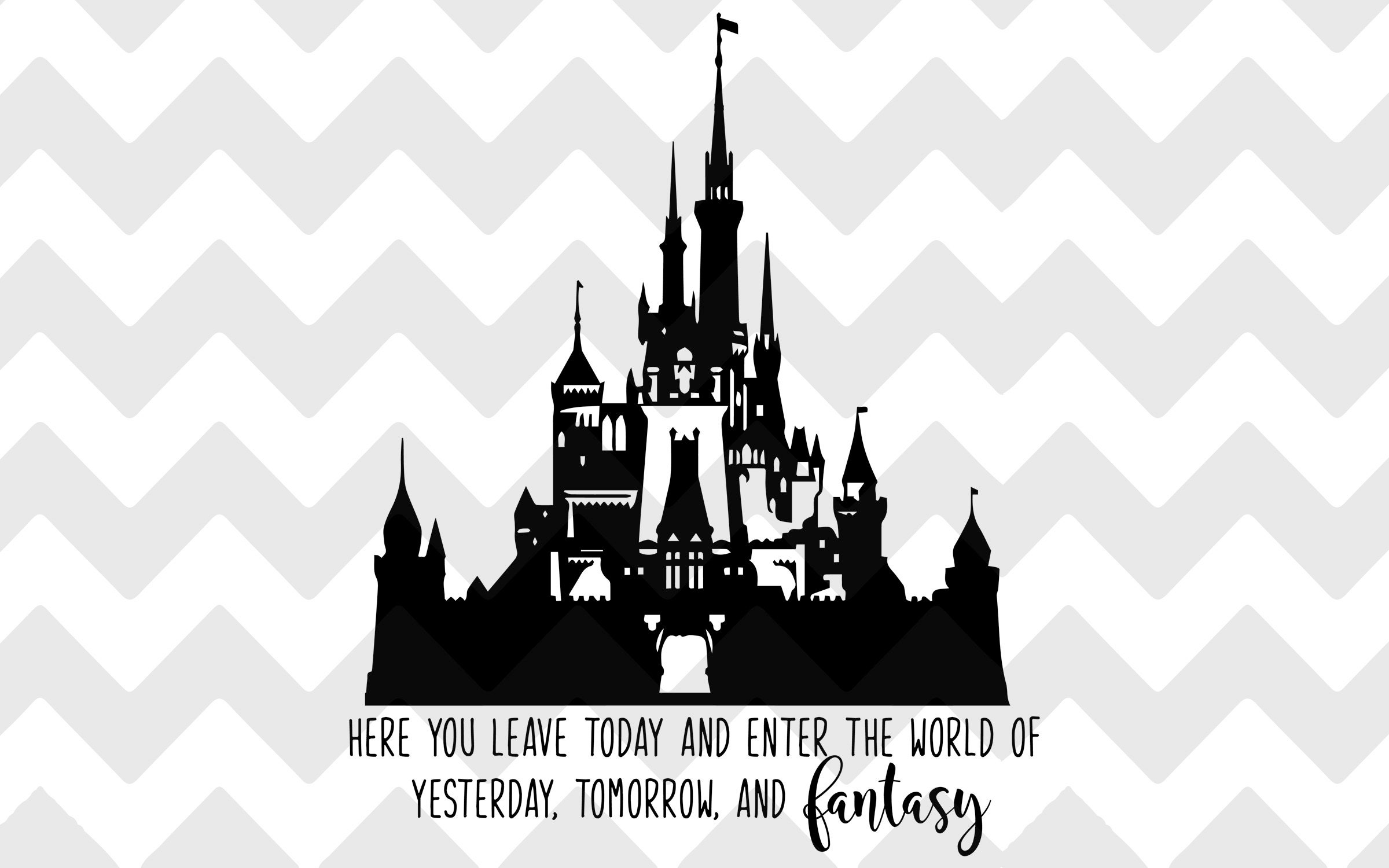 Magic Kingdom Castle SVG/DXF/PNG Disney | Etsy