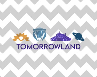 Tomorrowland | WdW | SVG | EPS | DXF