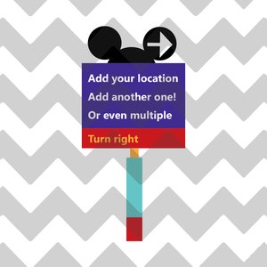 Dis Road Signs Digital File | SVG | PNG | JPG