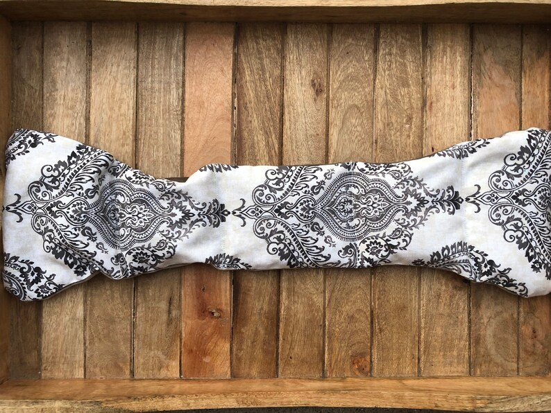 Handmade Neck Warmer Lavender Scented Vintage Boho Gray Etsy