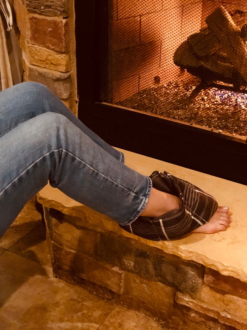 Handmade Neck Warmer Lavender Scented Gray Cream Ogee Etsy