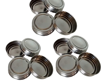 Couvercles de rechange en acier inoxydable pour pot à épices IKEA RAJTAN de 5 oz