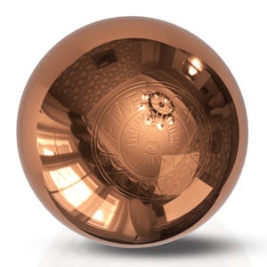 Handcrafted 100% Solid Pure Copper Balls | Orbs | Choose Diameter 1.1" 1.5" 2" 3" or 4" by American Ayurveda