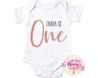 personalised first birthday outfit