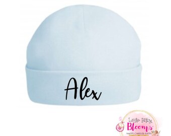 personalised baby beanie