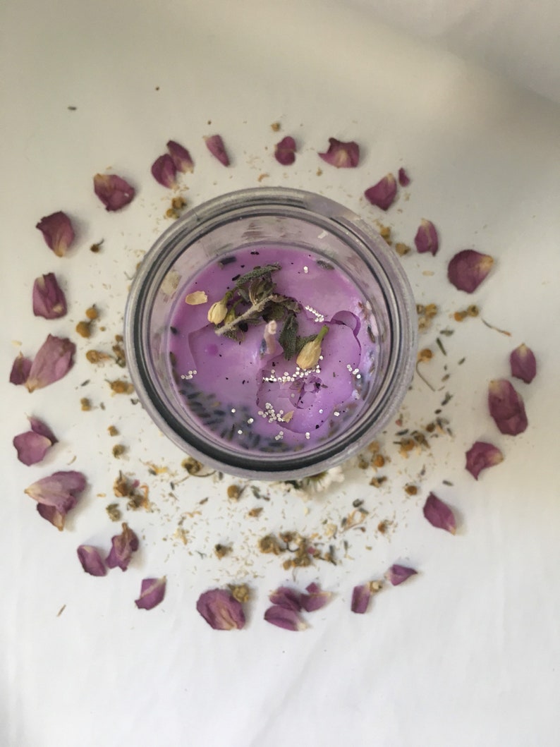 Purple Spell candles 7 day prayer candles prayer candles Etsy