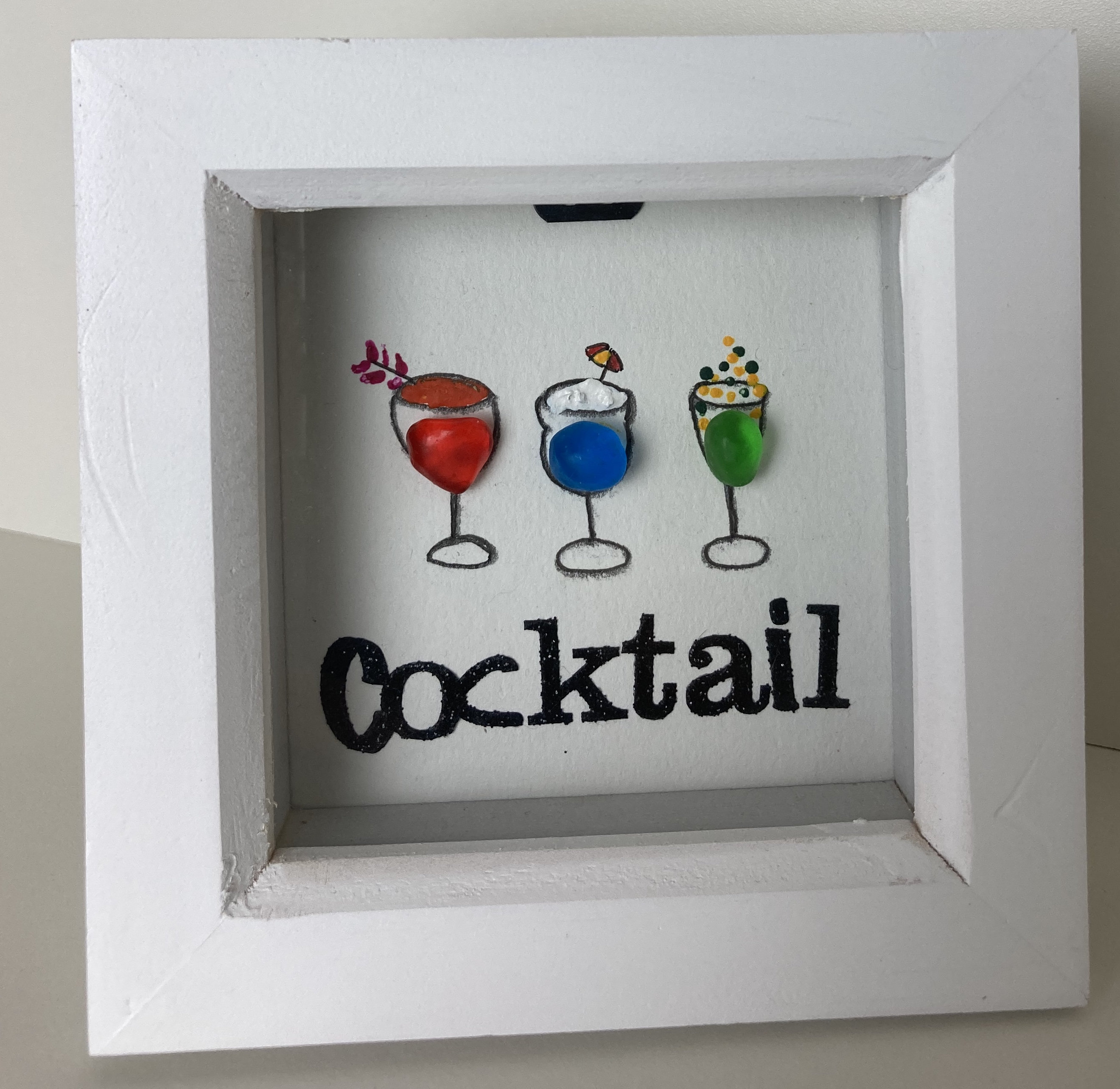 Sea Glass Cocktails art Cocktail picture Etsy