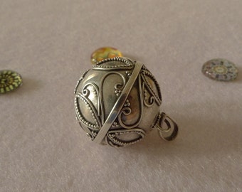 Mexican Bola 925 Sterling Silver Harmony Ball Angel Caller 20mm SilverandSoulDesigns Jewellery