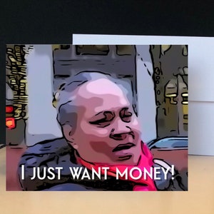 90 Day Fiance Asuelu maman carte de voeux, carte blanche à l’intérieur w / enveloppe, cartes vides à l’intérieur, parfait pour les fans de 90 jours Asuelu Kalani anniversaire