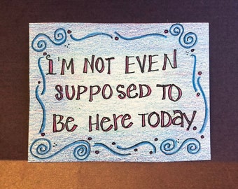 Funny Clerk Magnet – Sarcastic Office Fridge Decor