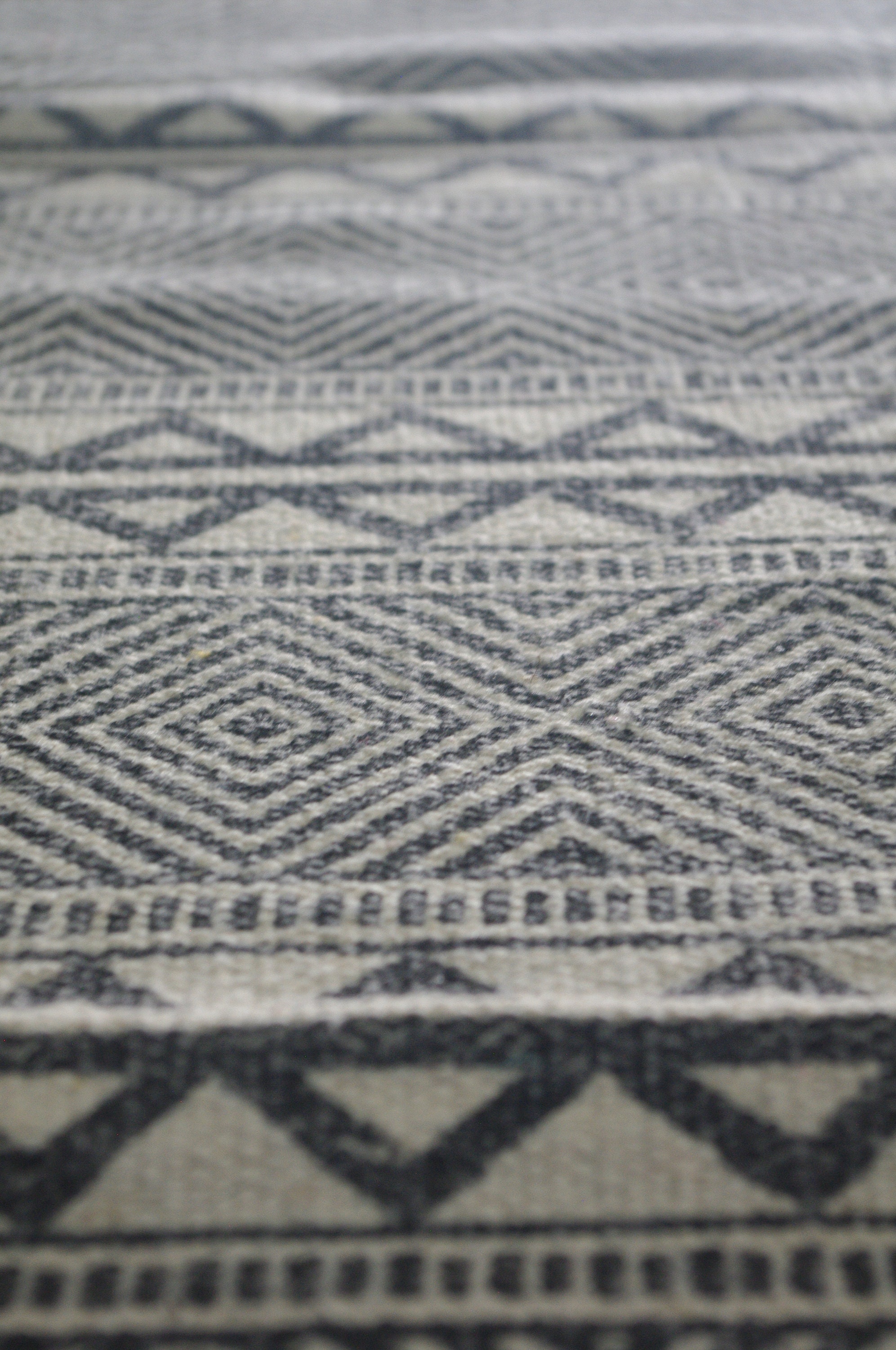 Hand made cotton printed rugs Etsy