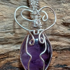 Trapiche Amethyst Pendant