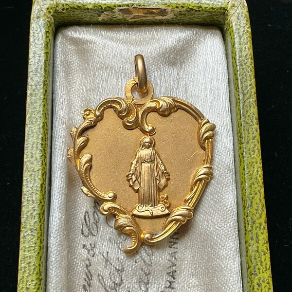 FIX Virgin Mary Heart Medal