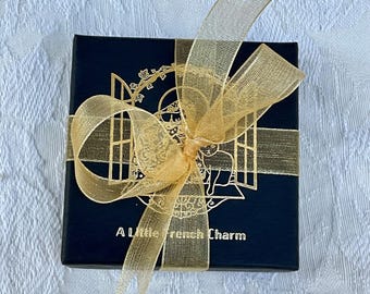 Broche Jeanne d'Arc française Art nouveau en remplissage d'or FIX - Canada