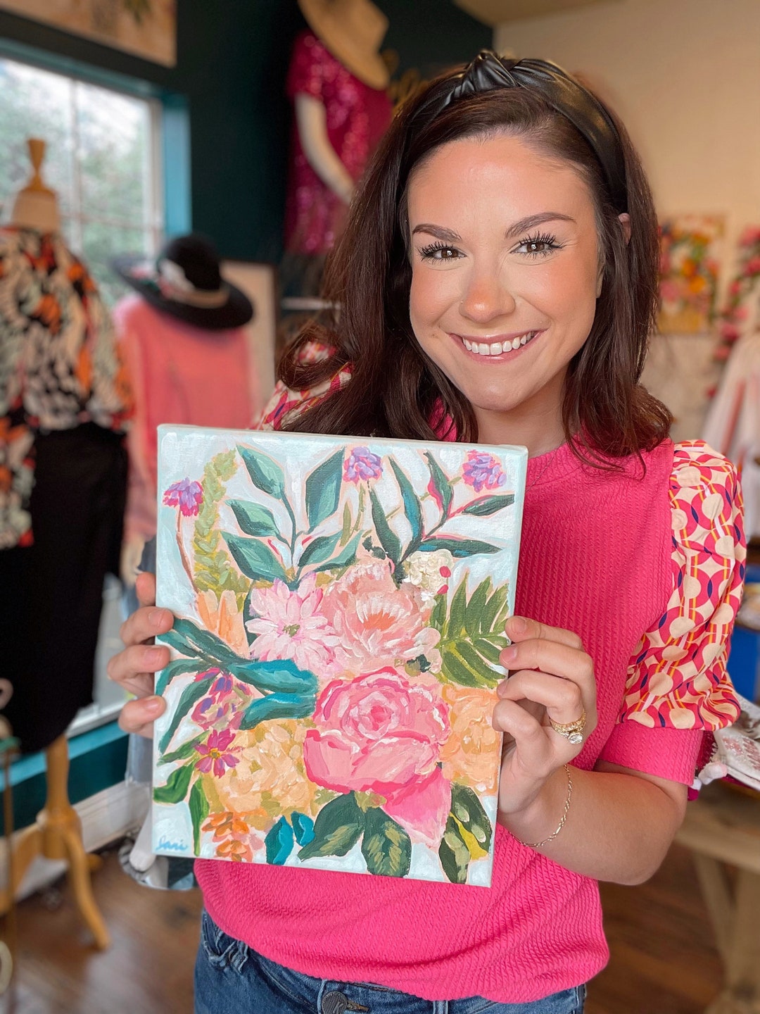 Its A Sweet Life Original Painting Etsy