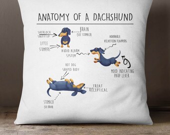 Cushion Pillow Halloween Grey/'s Anatomy Lungs Cotton and Burlap #RQ0017 RavenQuoth All Hallow/'s Eve Home Decor